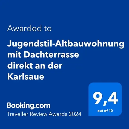 Lägenhet Jugendstil-altbauwohnung Mit Dachterrasse Direkt An Der Karlsaue Kassel